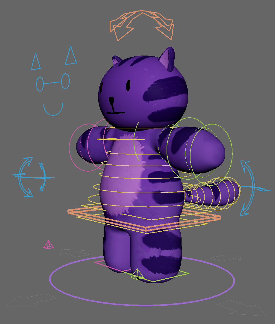 Cat Plush Controls