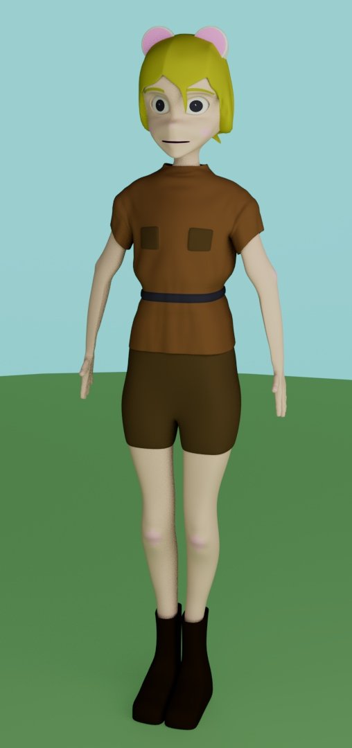 Mouse character render